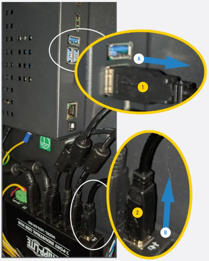 Paypod G1 Bypass internal control board - USB cable