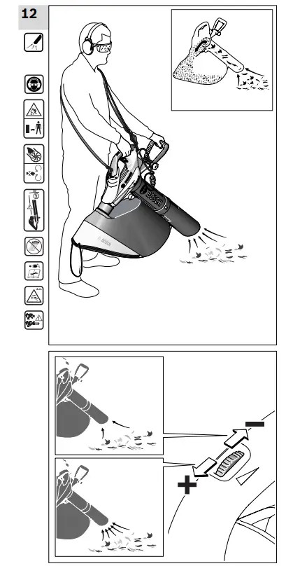 BOSCH ALS 25 Garden Leaf Blower-5