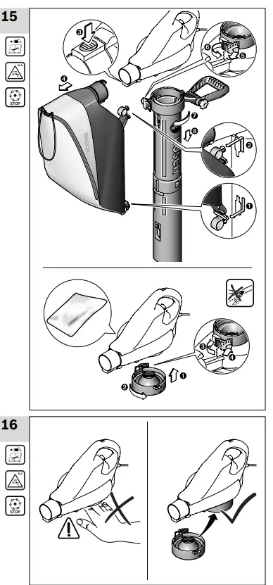 BOSCH ALS 25 Garden Leaf Blower-7