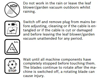 BOSCH ALS 25 Garden Leaf Blower-9
