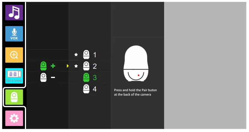 Shenzhen Mingchuangzhilian Technology SM70PTZ 7 Inch HD Screen Video Baby Monitor - fig13