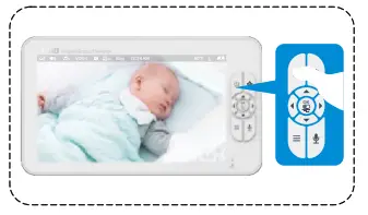 Shenzhen Mingchuangzhilian Technology SM70PTZ 7 Inch HD Screen Video Baby Monitor - fig6
