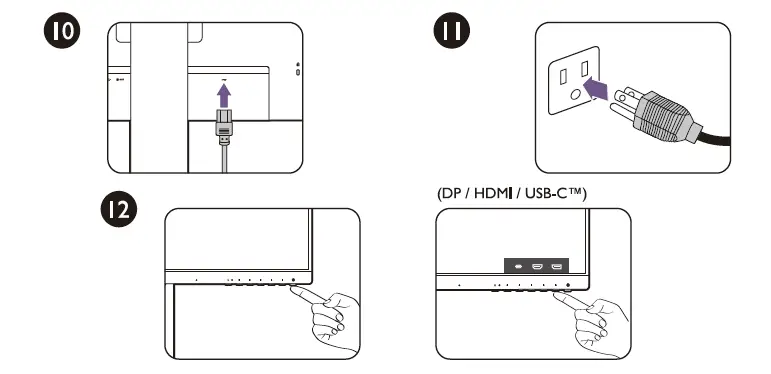 BenQ G85T-EQ-V3 LCD Monitor FIG 4
