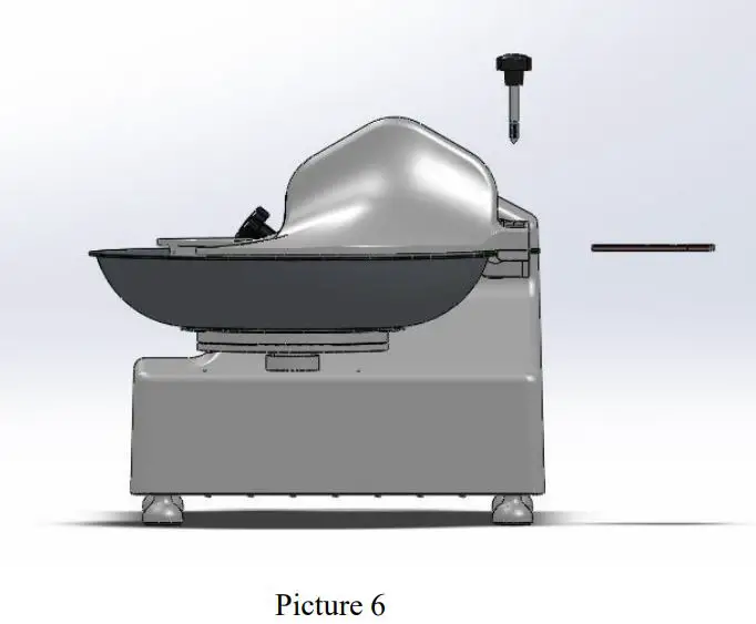 AISTAN HLQ8 Food Cutting Mixer Machine User Manual - Don’t use water detergents