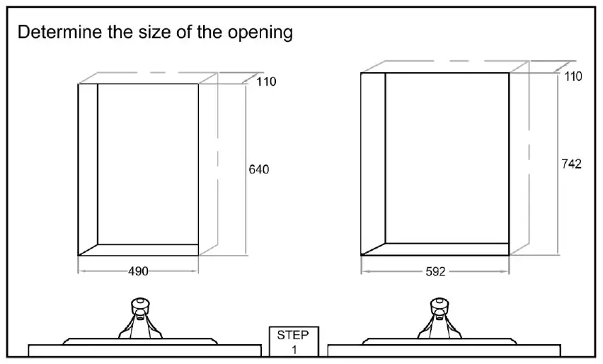 DP Home 3428109 LED Medicine Cabinet fig 11