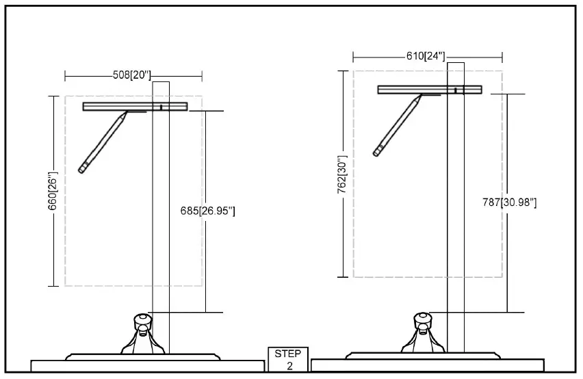 DP Home 3428109 LED Medicine Cabinet fig 6