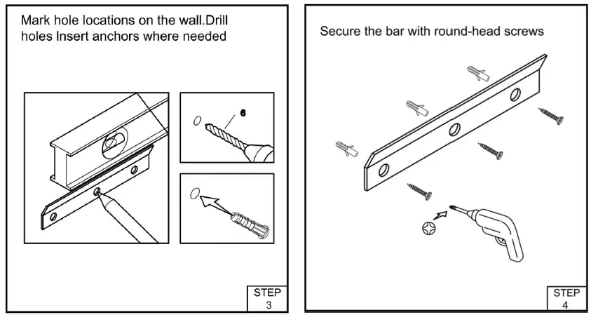 DP Home 3428109 LED Medicine Cabinet fig 7