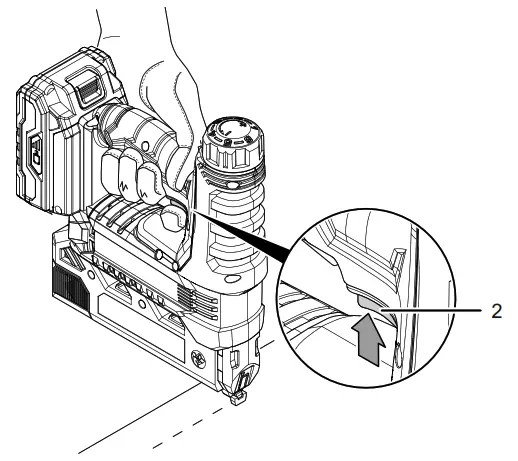 TROTEC PTNS 10 20V Cordless Battery Powered Stapler - FIG12