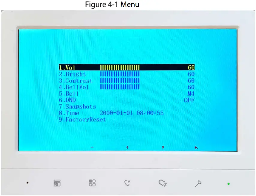 dahua VTH1020J Analog 4 Wire Video Intercom - fig 10