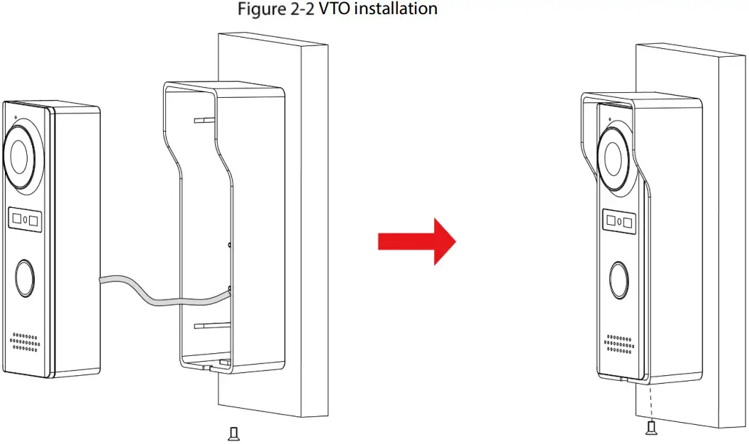 dahua VTH1020J Analog 4 Wire Video Intercom - fig 4