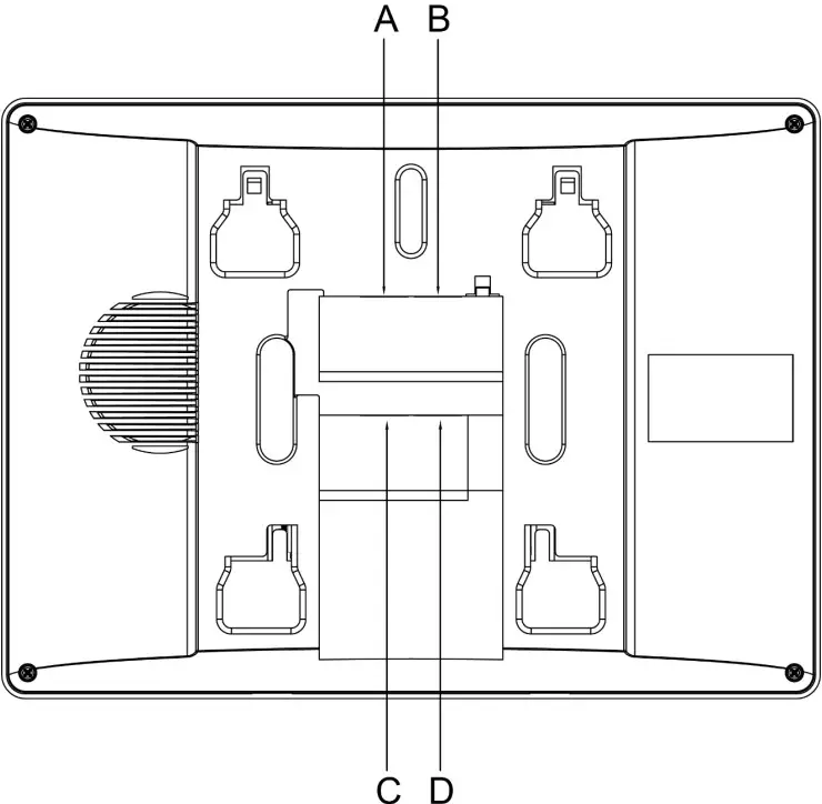 dahua VTH1020J Analog 4 Wire Video Intercom - fig 6