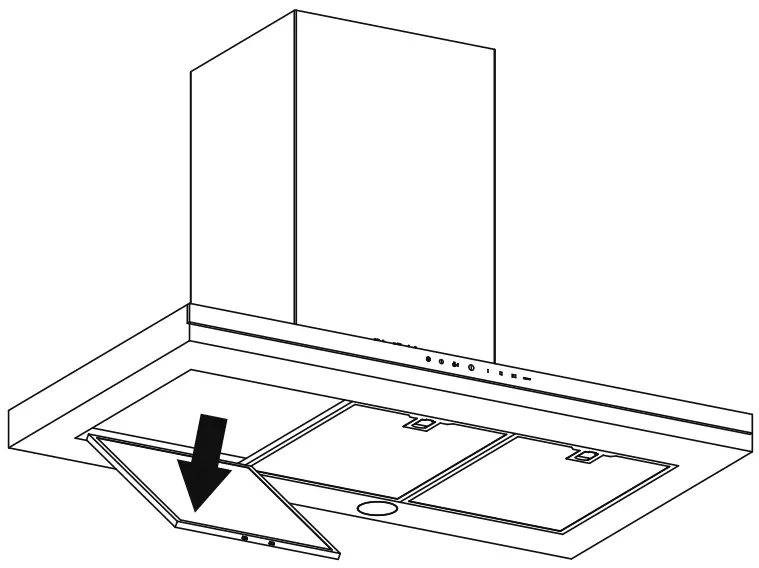 Removing the aluminium filters