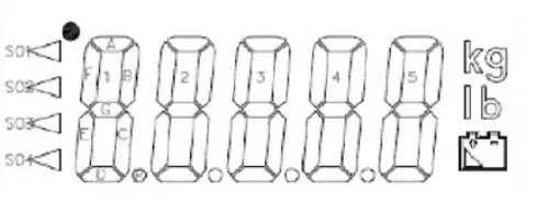 aidacare LSS390680 Aspire Inline Weigh Scale 8