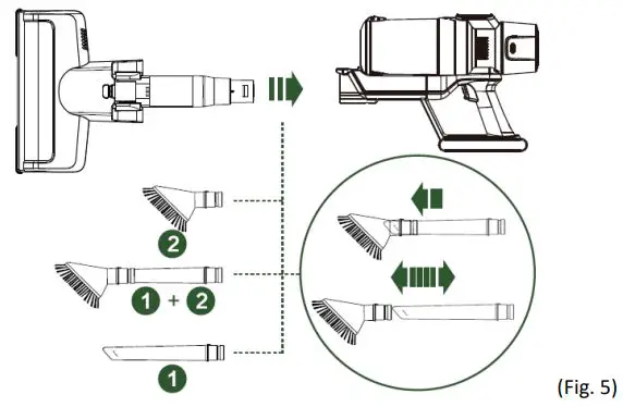 SAUBER-UVC-127475-Series-Upright-Vacuum-Cleaner-FIG-5