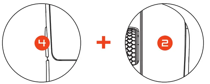 krux DIGITAL KRX0122 Gloom Pro RGB Wireless Gaming Mouse - connect