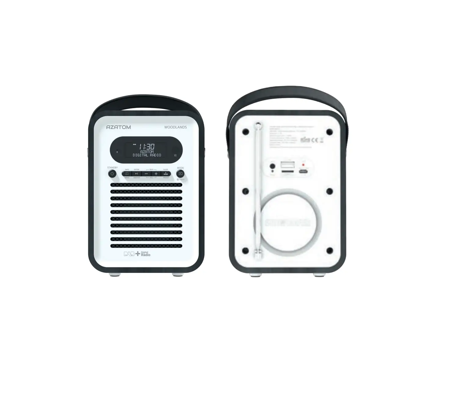Azatom Woodlands Dab Portable Radio User Manual