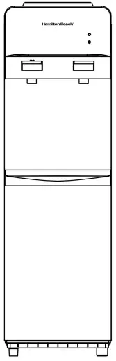 Hamilton Beach HBWC109-WHITE Water Dispenser-fig1