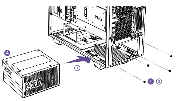 NZXT C650 650W 80 PLUS Gold Modular Power Supply - STEP