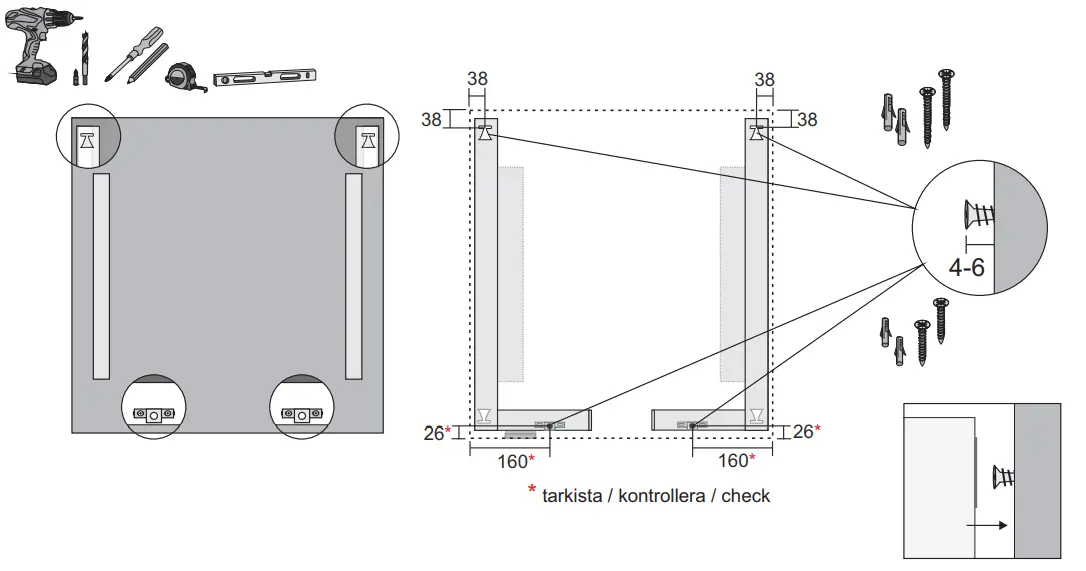muatoa 123922 Shape Light Mirrors fig 2