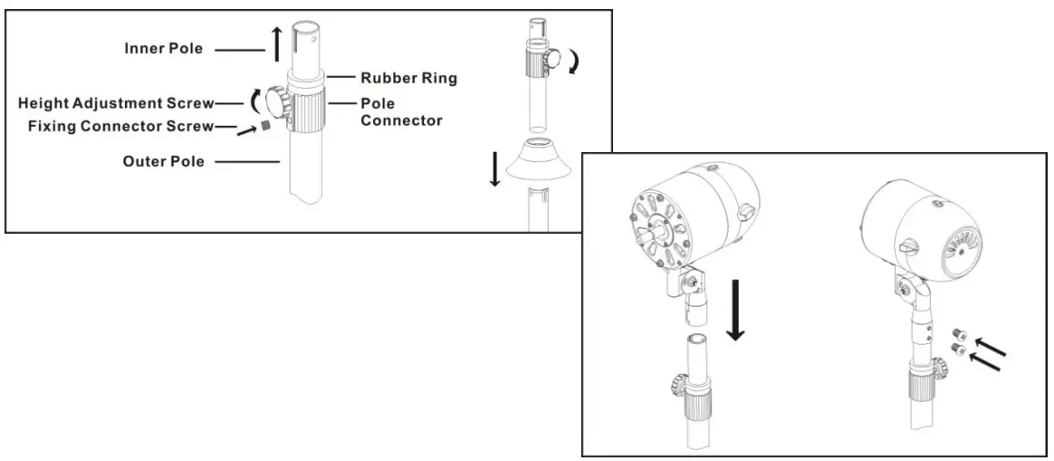Fan-Assembly Instruction illustration