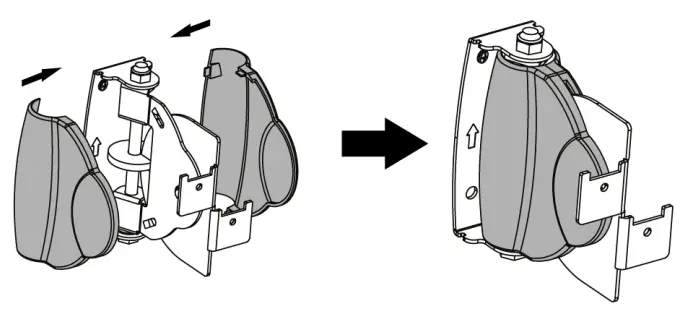 audizio HTS30 Speaker Wall Bracket-6