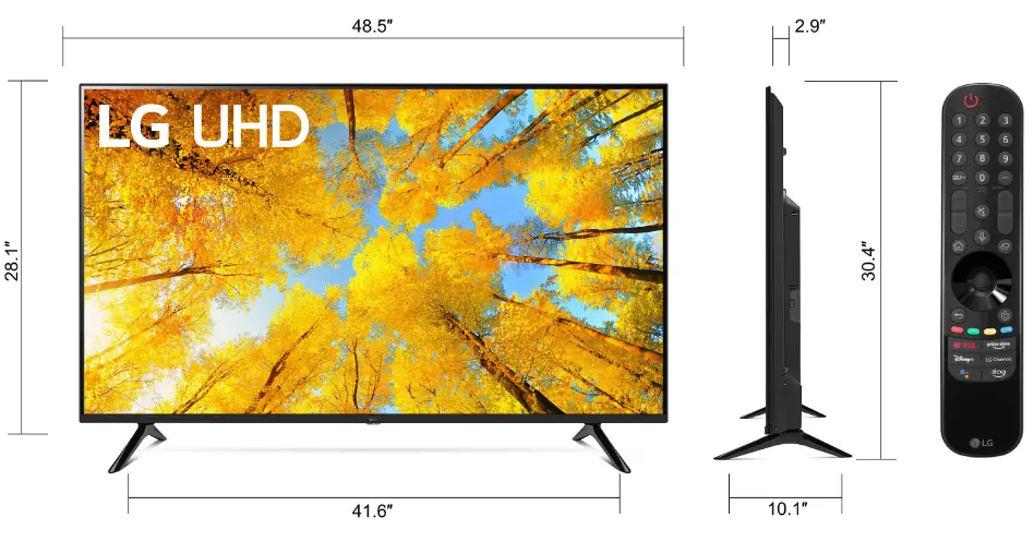 LG 55UQ7570PUJ UHD TV - 1