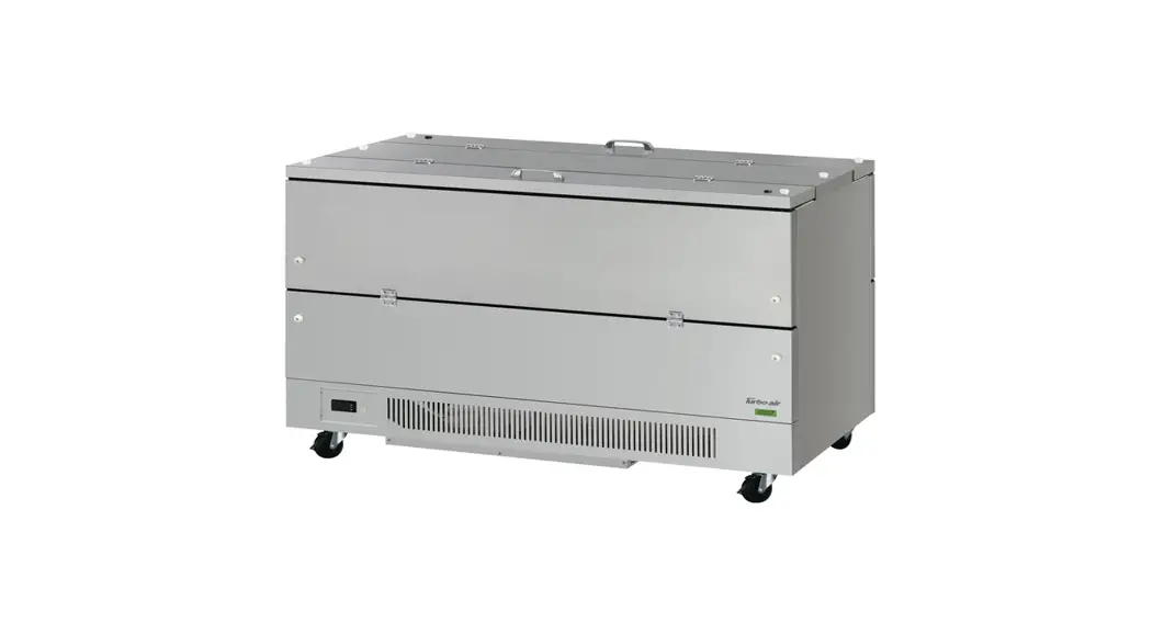 Turbo Air Super Deluxe Series Milk Coolers Installation Guide