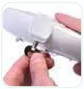 FIG 3 Unlocking Locking the Device