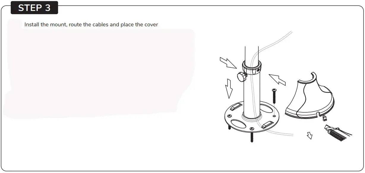 Neomounts NewStar FPMA-D025SILVER Monitor Desk Mount - Step 3