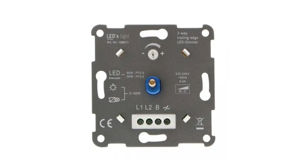 Led S Light 190011 2way Trailing Edge Led-dimmer Instruction Manual