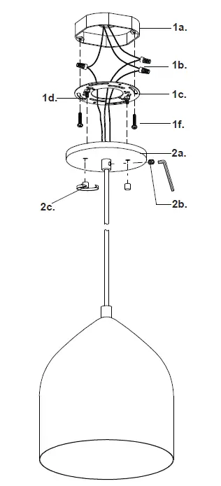 KUZCO PD9108 Ceiling LED Pendants FIG 1