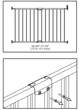 north states 4955 MyPet Windsor Walk-Thru Petgate-fig4