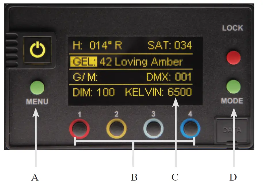 KINO FLO Celeb 850 LED DMX Center Mount Light Kit Universal 7