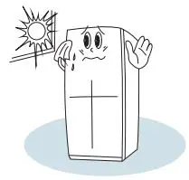 Hisense RQ515N4AC2 Cross Door Refrigerator User Manual - Keep the appliance out