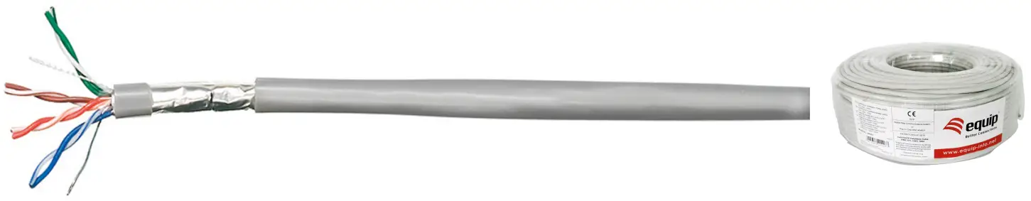 level one 403421 Cat 5e F UTP Installation Cable PVC 100m