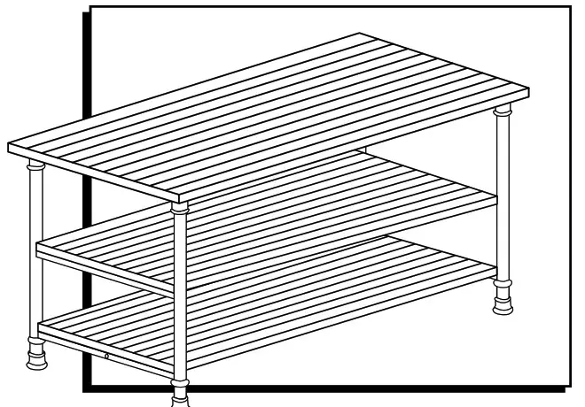 ULINE H-5525 Island -