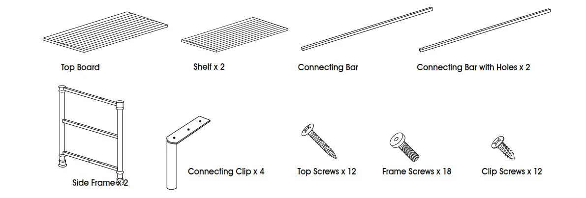 ULINE H-5525 Island - PARTS LIDY