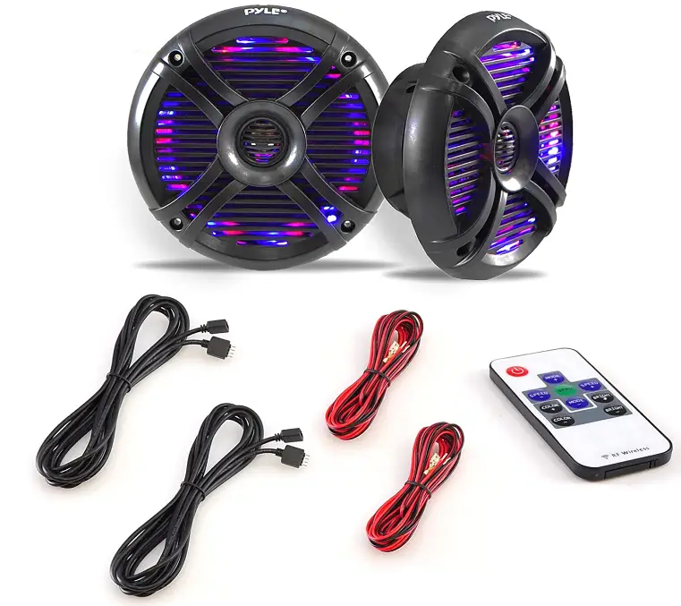 Pyle-PLMRX68LEB-6.5-Dual-Waterproof-Marine-Speakers-fig-1