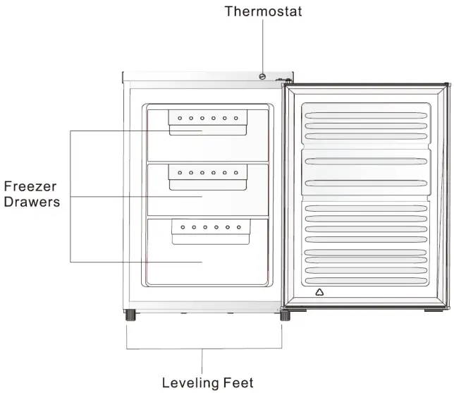 HELLER H91F 91L Bar Freezer-FIG2