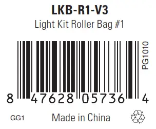 impact LKBR1 V3 Light Kit Roller Bag - FIG 1