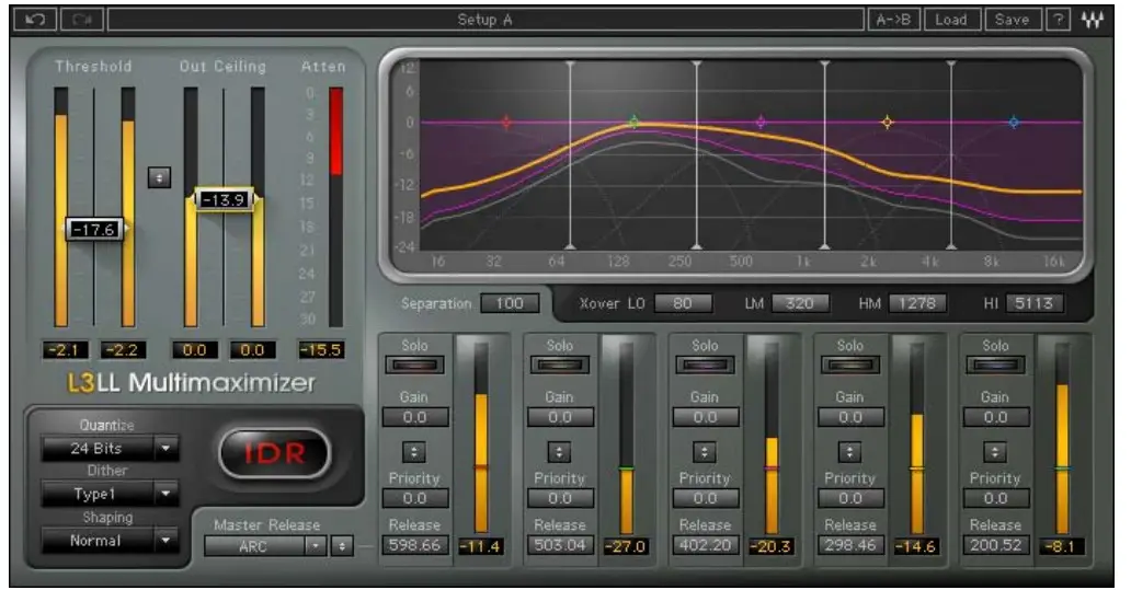 WAVES L3-LL Multimaximizer Plugin - Chapter 2 – Quickstart Guide