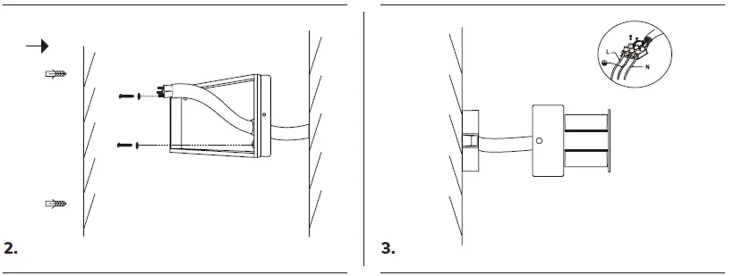 HOFTRONIC-4402235-Kansas-Double-LED-Wall-Light-fig-1