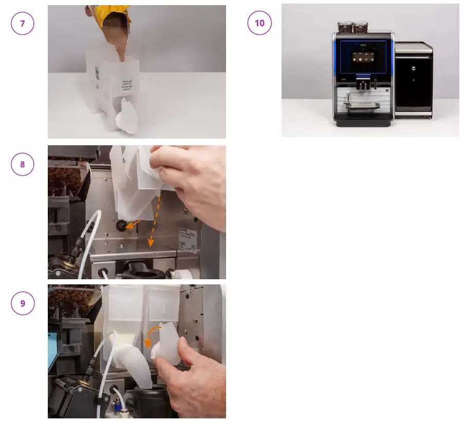 westomatic Primo Compact Ingredient Filling 2