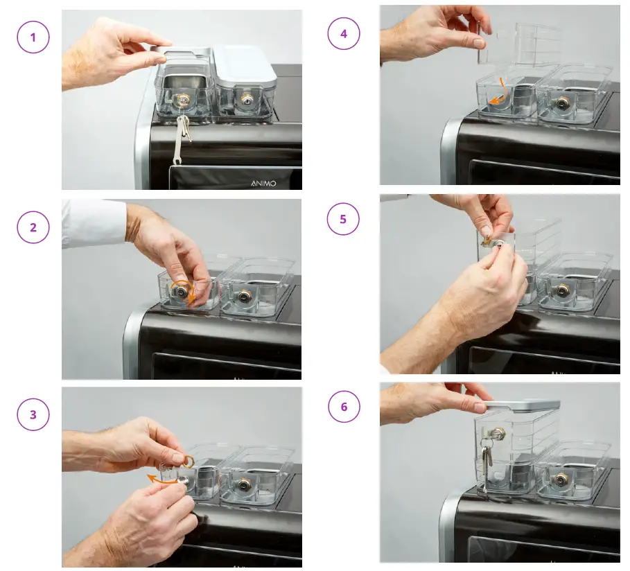 westomatic Primo Compact Ingredient Filling 4