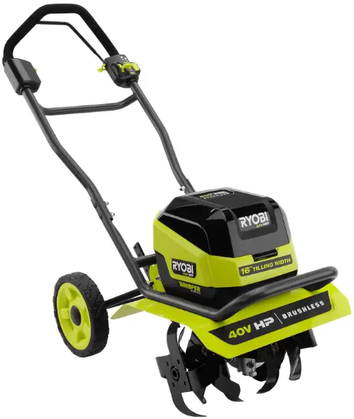 RYOBI RY40703 40 Volt Front Tine Tiller