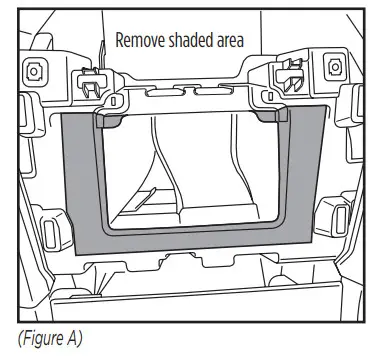 Metra 95-6553B ISO DDIN radio provision - KIT PREPARATION