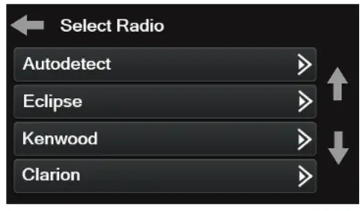 Metra 95-6553B ISO DDIN radio provision - Select Radio
