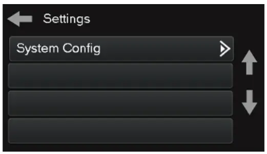 Metra 95-6553B ISO DDIN radio provision - Settigs screen 2