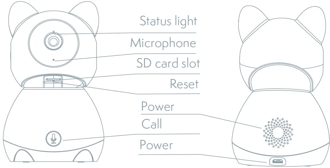 TESLA TSL-CAM-SPEED9S Smart Camera 360 Baby 01