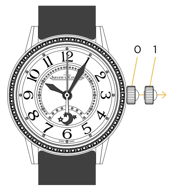 JAEGER LECOULTRE 3442430 Rendez Vous Night and Day Medium Watch - Fig 1